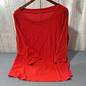 Avenue Vibrant Red Blouse
